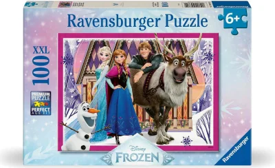 Detské puzzle Ravensburger 100 dielikov XXL Frozen