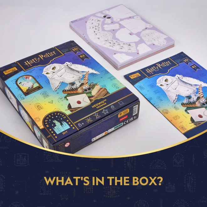 3D puzzle CubicFun  Harry Potter: Sova Hedviga 82 dielikov