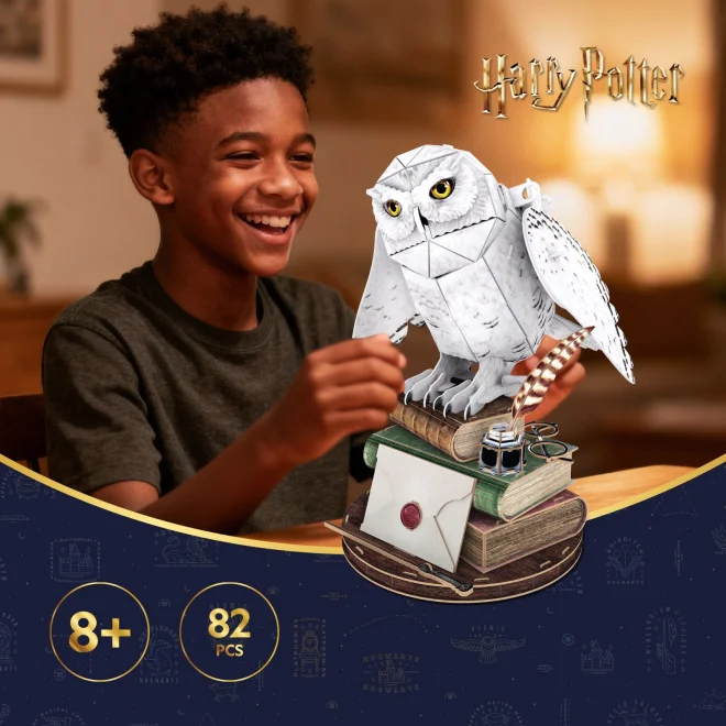 3D puzzle CubicFun  Harry Potter: Sova Hedviga 82 dielikov
