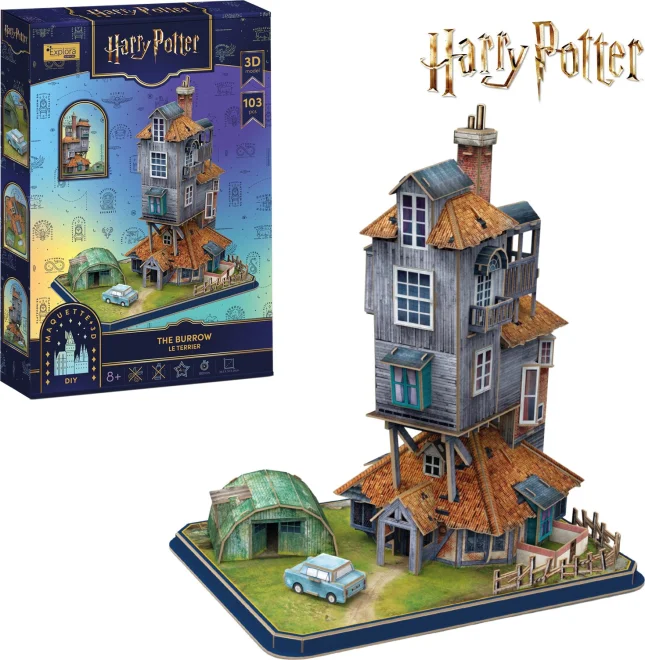 3D puzzle CubicFun  Harry Potter: Brloh 103 dielikov