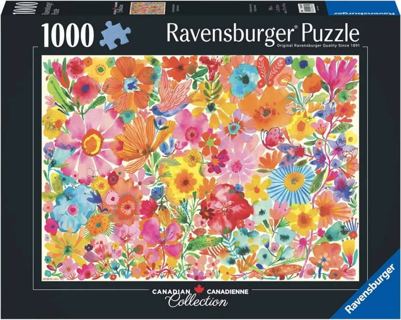 Puzzle Ravensburger 1000 dielikov Kanada: Kvitnúce krásky