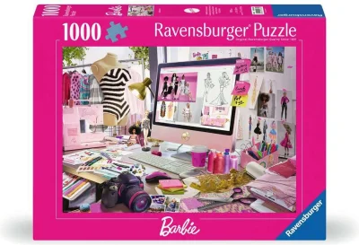 Puzzle Ravensburger 1000 dielikov Barbie: Módna ikona
