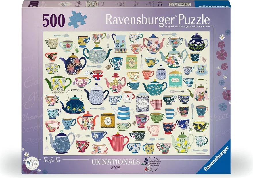 Puzzle Ravensburger 500 dielikov Čas na čaj