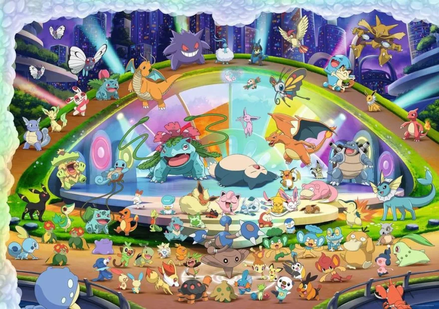 Puzzle Ravensburger 40320 dielikov Pokémon
