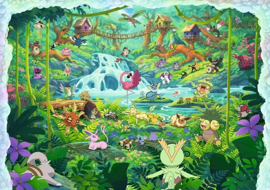 Puzzle Ravensburger 40320 dielikov Pokémon