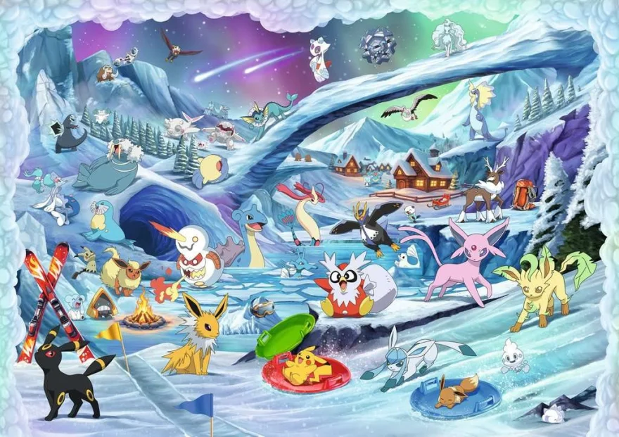 Puzzle Ravensburger 40320 dielikov Pokémon