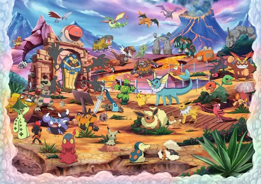 Puzzle Ravensburger 40320 dielikov Pokémon