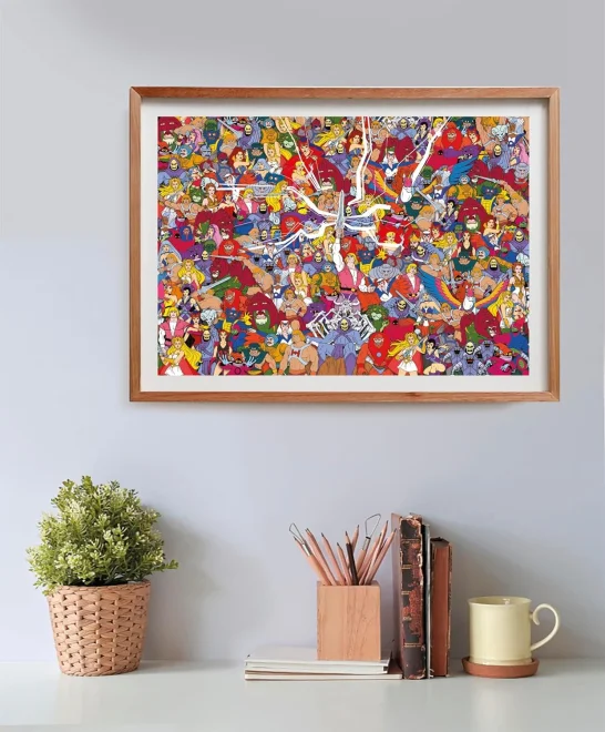 Puzzle pre deti Clementoni 60 MAXI dielikov 