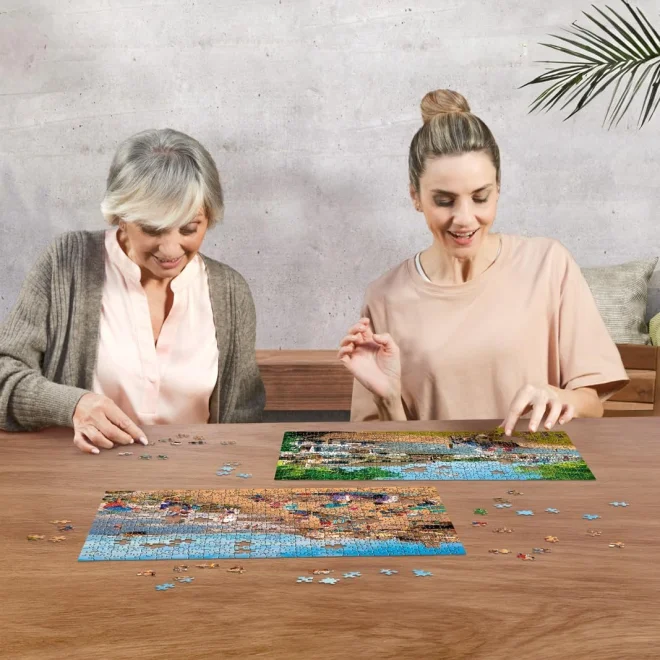 Puzzle Ravensburger 2x500 dielikov 