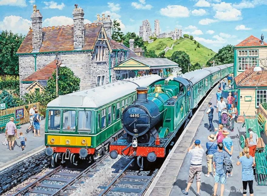 Puzzle Ravensburger 2x500 dielikov 