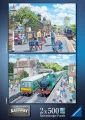 Puzzle Ravensburger 2x500 dielikov 