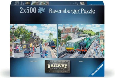 Puzzle Ravensburger 2x500 dielikov 