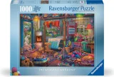 Puzzle Ravensburger 1000 dielikov Tkáčska dielňa