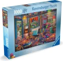 Puzzle Ravensburger 1000 dielikov Tkáčska dielňa