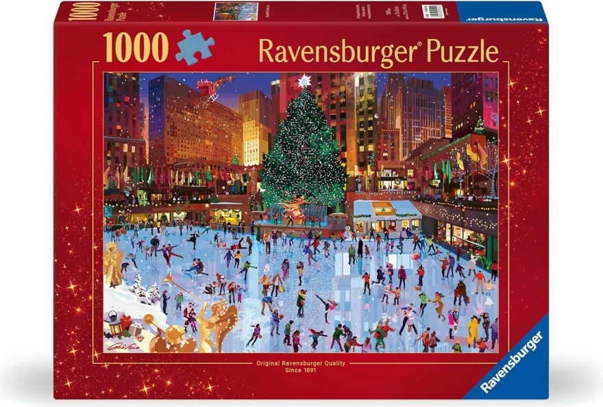 Puzzle Ravensburger 1000 dielikov Radosť v Rockefellerovom centre