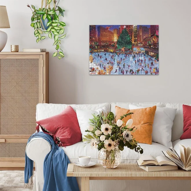 Puzzle Ravensburger 1000 dielikov Radosť v Rockefellerovom centre