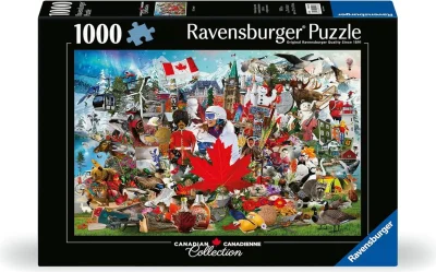 Puzzle Ravensburger 1000 dílků Ó, Kanado!