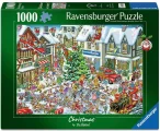 Puzzle Ravensburger 1000 dielikov Ray's Comic – Vianoce