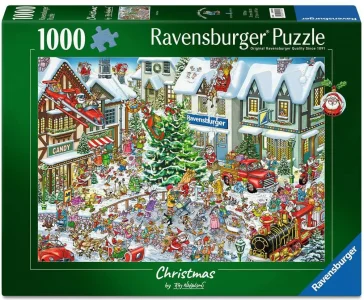Puzzle Ravensburger 1000 dílků Ray's Comic – Vánoce