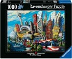 Puzzle Ravensburger 1000 dielikov Kanada: Toronto