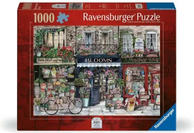 Puzzle Ravensburger 1000 dílků Rušná hlavní ulice