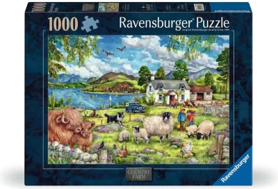 Puzzle Ravensburger 1000 dielikov Život na statku
