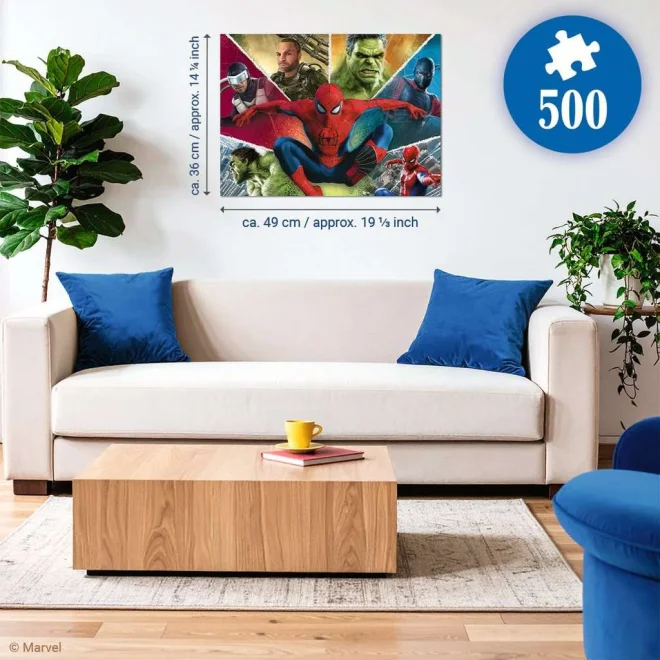 Puzzle Ravensburger 500 dielikov Spider-Man: Zbrusu nový deň
