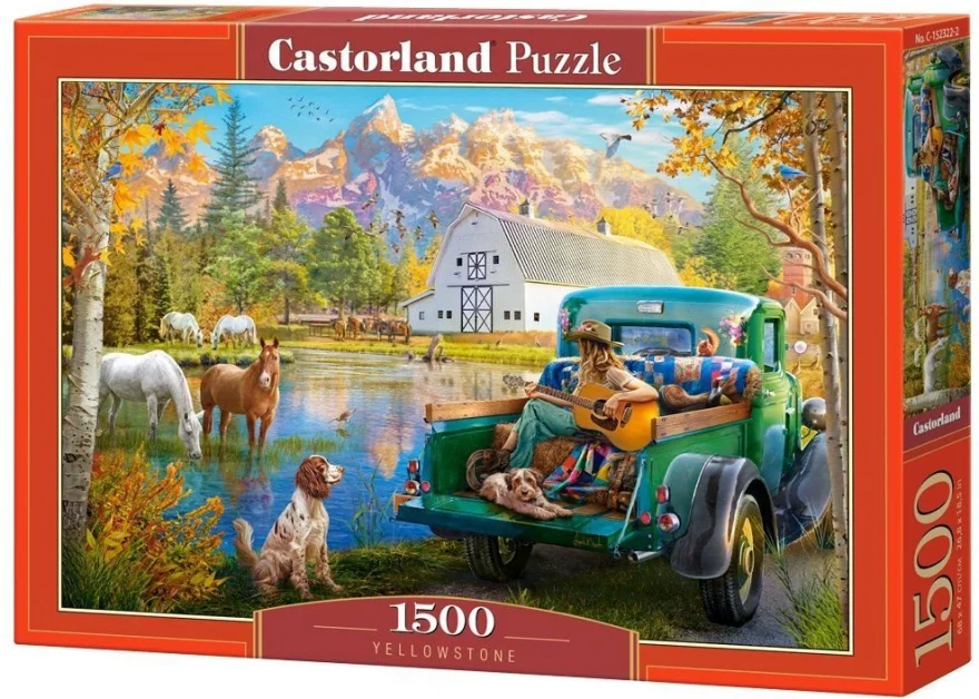 Puzzle Castorland 1500 dielikov Yellowstone