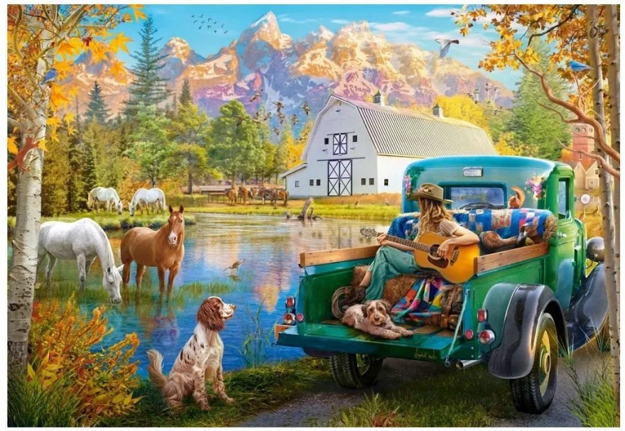 Puzzle Castorland 1500 dielikov Yellowstone