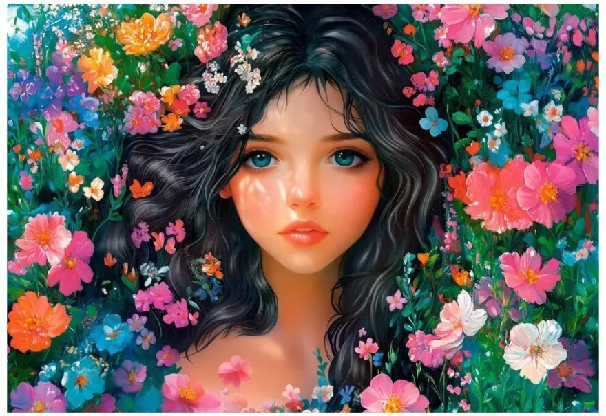 Puzzle Castorland 1000 dielikov Letné dievča