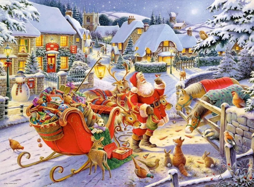 Puzzle pre deti Ravensburger sada 4v1 na prepis