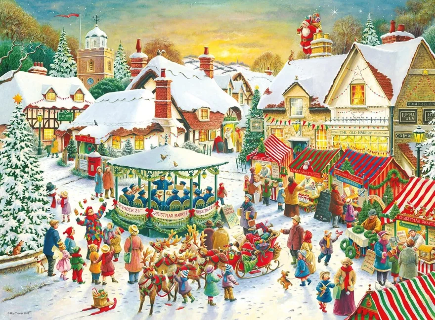Puzzle pre deti Ravensburger sada 4v1 na prepis