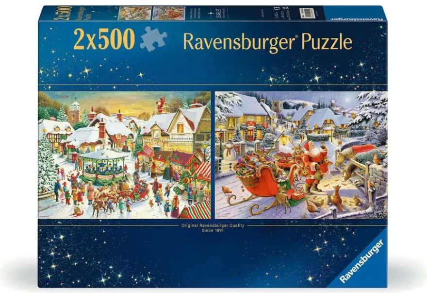 Puzzle pre deti Ravensburger sada 4v1 na prepis