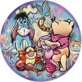 Okrúhle puzzle Ravensburger 500 dielikov Macko Pú