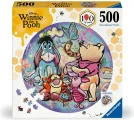 Okrúhle puzzle Ravensburger 500 dielikov Macko Pú