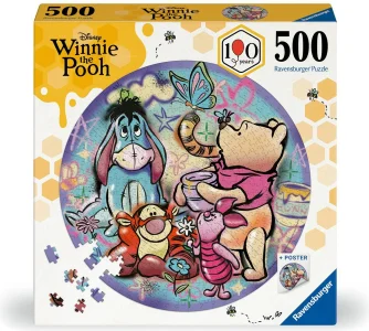 Okrúhle puzzle Ravensburger 500 dielikov 