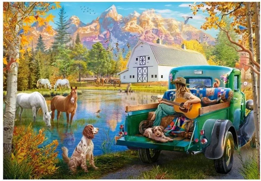 Detské puzzle Castorland 260 dielikov Yellowstone