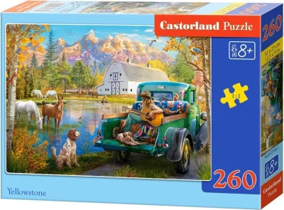 Detské puzzle Castorland 260 dielikov Yellowstone