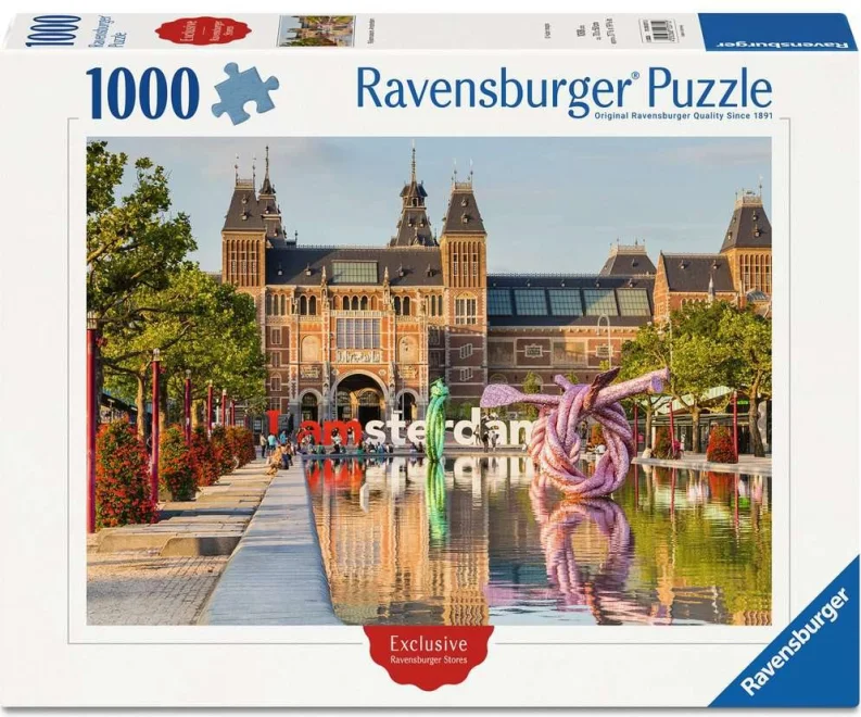 Puzzle Ravensburger 1000 dielikov Rijksmuseum, Amsterdam