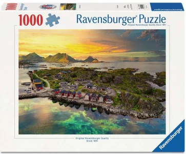 Puzzle Ravensburger 1000 dielikov Lofoty, Nórsko