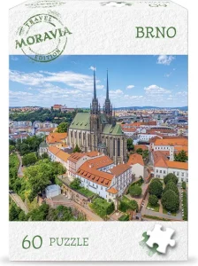 Puzzle Dino 60 dielikov Travel Moravia: Brno