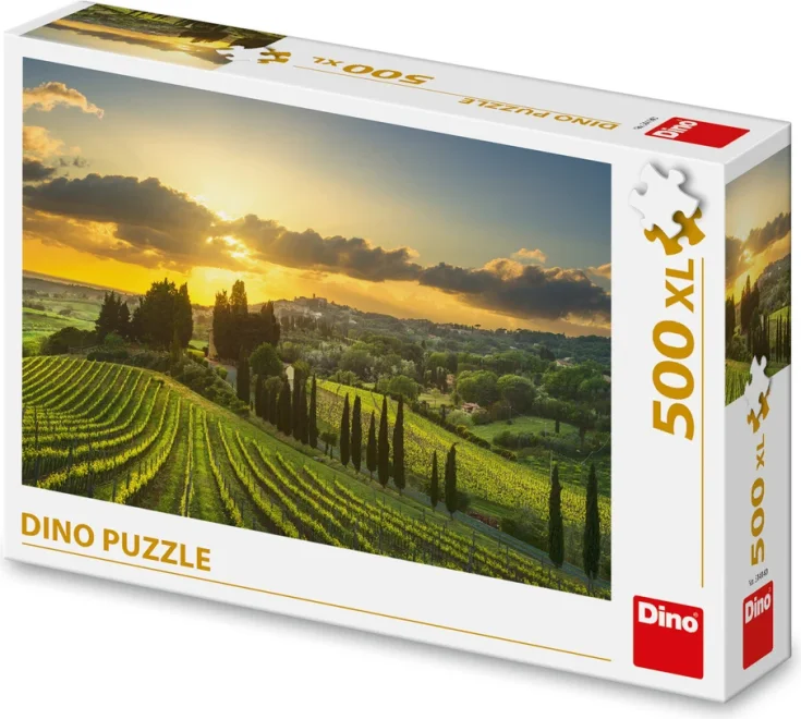 Puzzle Dino 500 XL dielikov Vinice Maremma, Taliansko