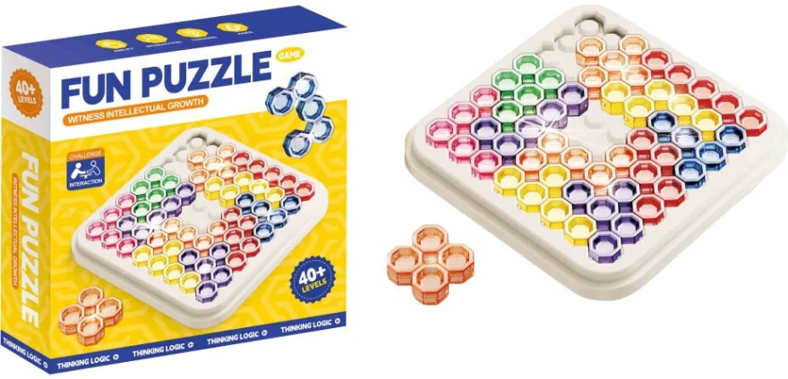 Logická hra - hlavolam   Fun Puzzle 40 úloh