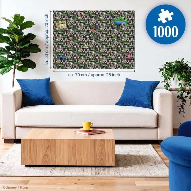 Puzzle Ravensburger 1000 dielikov Challenge: Toy Story 5 - Buzz Lightyear