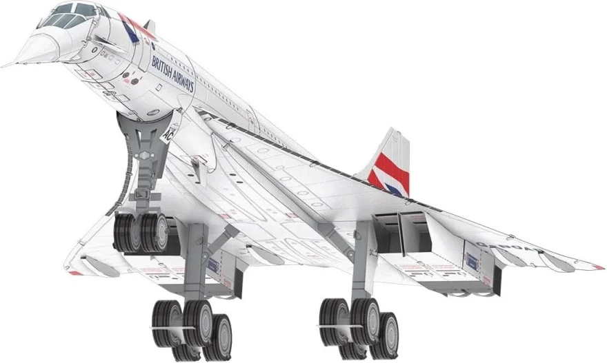 Kovové 3D puzzle Metal Earth  Premium Series - Concorde