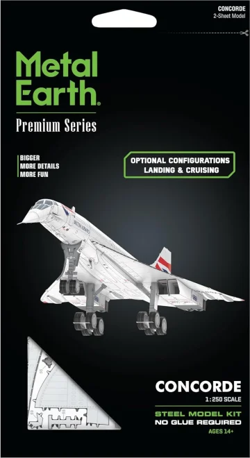 Kovové 3D puzzle Metal Earth  Premium Series - Concorde
