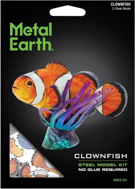 Kovové 3D puzzle Metal Earth  Klaun očkatý