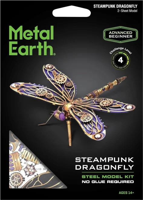 Kovové 3D puzzle Metal Earth  Steampunková vážka