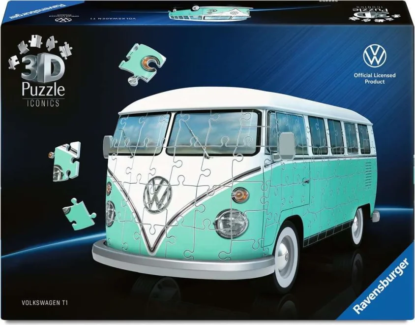 3D puzzle Ravensburger Iconics: Volkswagen T1 185 dielikov