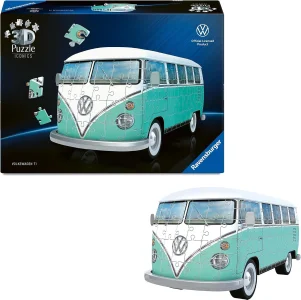 3D puzzle Ravensburger Iconics: Volkswagen T1 185 dielikov